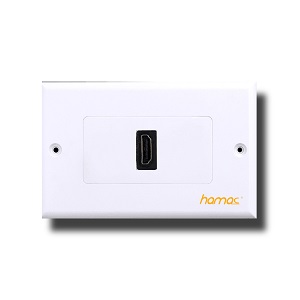 hamac HDMI wall inlet plate